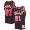 Elegante Trendy Dennis Rodman Chicago Bulls Hardwood Classics Swingman Jersey Black