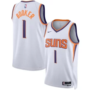 Raffinato Robusto Devin Booker Phoenix Suns Nike Unisex Swingman Jersey Association Edition White/Purple