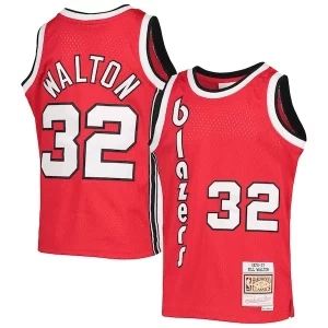 Classico Fascinante Duraturo Bill Walton Portland Trail Blazers Youth 1976/77 Hardwood Classics Swingman Jersey Black