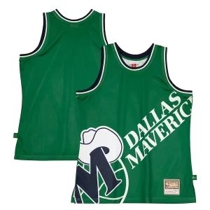Carino Accattivante Lussuoso Dallas Mavericks Hardwood Classics Blown Out Fashion Jersey Green