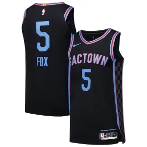 Classico Fantastico Cool De'Aaron Fox Sacramento Kings Nike Authentic Player Jersey City Edition Black
