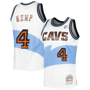 Moderno Magnifico Duraturo Shawn Kemp Cleveland Cavaliers Hardwood Classics Swingman Jersey White