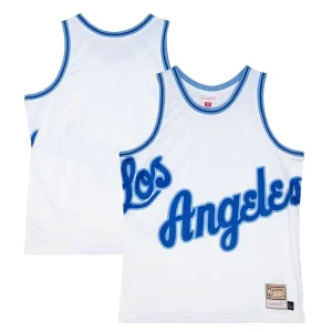 Bellissimo Los Angeles Lakers Hardwood Classics Blown Out Fashion Jersey White