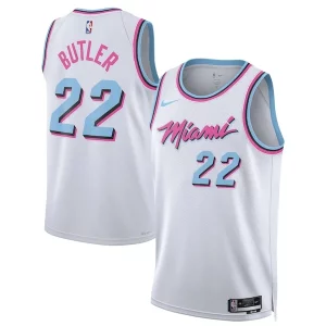 Accattivante Resistente Jimmy Butler Miami Heat Nike Unisex 2024/25 Swingman Player Jersey City Edition White