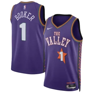 Incantevole Devin Booker Phoenix Suns Nike Unisex 2024/25 Swingman Player Jersey City Edition Purple