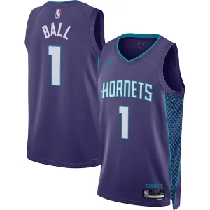 Robusto Fantastico Fascinante LaMelo Ball Charlotte Hornets Jordan Brand Unisex Swingman Jersey Statement Edition Purple