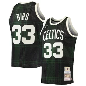 Magnifico Carino Raffinato Larry Bird Boston Celtics 1985/86 Hardwood Classics Uninterrupted Swingman Jersey Black