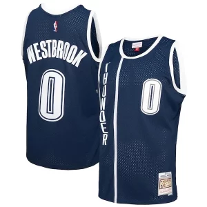 Stupendo Cool Russell Westbrook Oklahoma City Thunder 2015/16 Swingman Jersey Blue