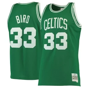Incantevole Larry Bird Boston Celtics Hardwood Classics Swingman Jersey Kelly Green/White