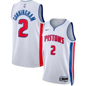 Delizioso Comodo Cade Cunningham Detroit Pistons Nike Unisex Swingman Jersey Association Edition White/Blue