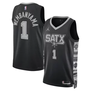 Ottimo Cool Victor Wembanyama San Antonio Spurs Jordan Brand Unisex Swingman Jersey Statement Edition Black