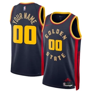Accattivante Fascinante Golden State Warriors Nike Unisex 2024/25 Custom Swingman Jersey City Edition Navy