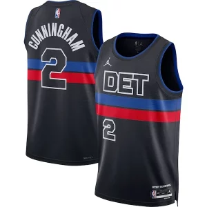 Magnifico Duraturo Cade Cunningham Detroit Pistons Jordan Brand Unisex Swingman Jersey Statement Edition Black