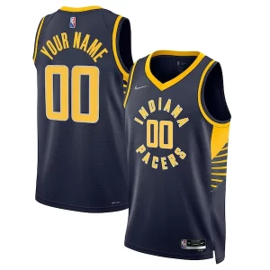 Duraturo Bellissimo Cool Indiana Pacers Nike 2021/22 Diamond Swingman Custom Jersey Icon Edition Navy