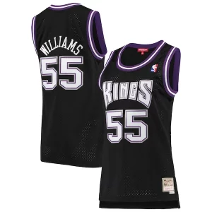 Comodo Jason Williams Sacramento Kings Women's 2000/01 Hardwood Classics Swingman Jersey Black