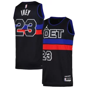 Gorgeous Ottimo Raffinato Jaden Ivey Detroit Pistons Jordan Brand Unisex Swingman Jersey Statement Edition Black
