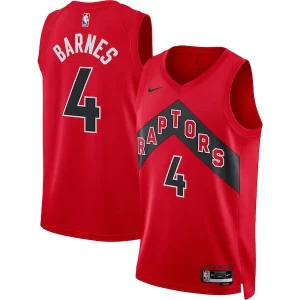 Gorgeous Classico Scottie Barnes Toronto Raptors Nike Unisex Swingman Jersey Icon Edition Red