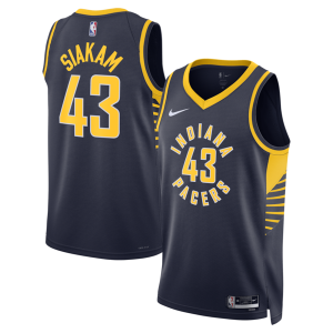 Incantevole Magnifico Pascal Siakam Indiana Pacers Nike Unisex Swingman Jersey Icon Edition Navy