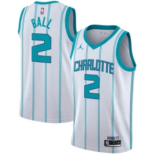 Elegante Duraturo Prestigioso LaMelo Ball Charlotte Hornets Jordan Brand 2020/21 Swingman Player Jersey Association Edition White