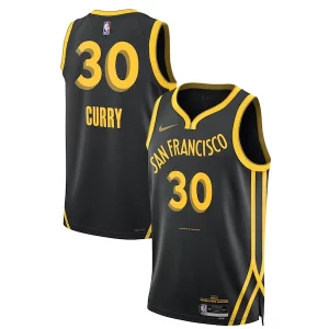 Elegante Stephen Curry Golden State Warriors Nike Unisex 2023/24 Swingman Jersey Black City Edition