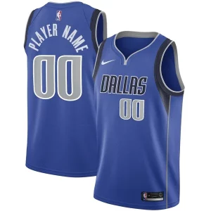 Fantastico Fascinante Dallas Mavericks Nike Swingman Custom Jersey Blue Icon Edition