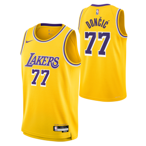 Ottimo Sofisticato Pratico Luka Dončić Los Angeles Lakers Nike Unisex Swingman Jersey Icon Edition Gold