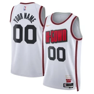 Trendy Houston Rockets Nike Unisex 2024/25 Custom Swingman Jersey City Edition White