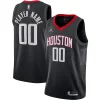 Eccezionale Duraturo Houston Rockets Jordan Brand Swingman Custom Jersey Statement Edition Black