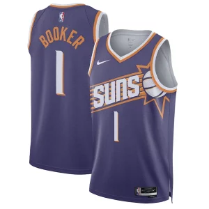 Stupendo Fantastico Devin Booker Phoenix Suns Nike Unisex Swingman Jersey Association Edition Purple