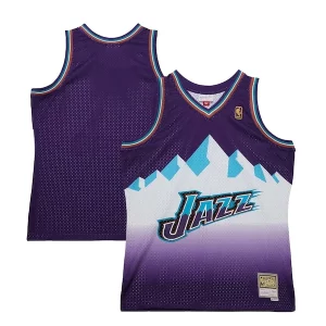Prestigioso Sofisticato Duraturo Utah Jazz 1996 97 Hardwood Classics Swingman Jersey Purple