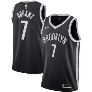Delizioso Kevin Durant Brooklyn Nets Nike 2020/21 Swingman Jersey Black Icon Edition