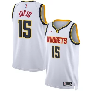 Duraturo Gorgeous Nikola Jokic Denver Nuggets Nike Unisex Swingman Jersey Association Edition White/Navy