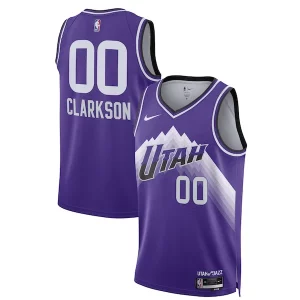 Attraente Meraviglioso Jordan Clarkson Utah Jazz Nike Unisex 2023/24 Swingman Jersey Purple City Edition