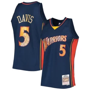 Lussuoso Baron Davis Golden State Warriors 2006/07 Hardwood Classics NBA 75th Anniversary Diamond Swingman Jersey Royal