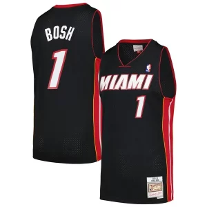 Splendido Meraviglioso Chris Bosh Miami Heat 2012/13 Hardwood Classics Swingman Jersey Black