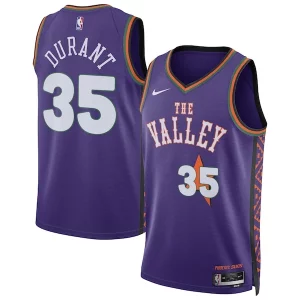 Robusto Kevin Durant Phoenix Suns Nike Unisex 2024/25 Swingman Player Jersey City Edition Purple