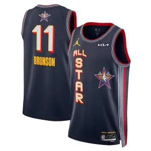 Delizioso Attraente Lussuoso Jalen Brunson Nike Unisex 2025 NBA All Star Game Swingman Player Jersey Navy