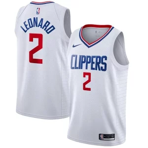 Accattivante Kawhi Leonard LA Clippers Nike 2019/2020 Swingman Jersey Association Edition White