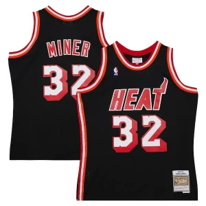 Lussuoso Carino Harold Miner Miami Heat 1992/93 Hardwood Classics Swingman Throwback Jersey Black