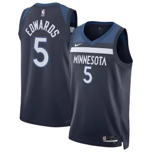 Attraente Anthony Edwards Minnesota Timberwolves Nike Unisex Swingman Jersey Icon Edition Navy