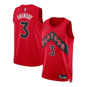 Fascinante Delizioso OG Anunoby Toronto Raptors Nike Unisex Swingman Jersey Association Edition Red