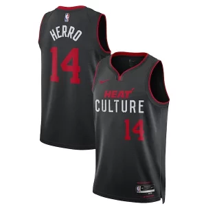 Prestigioso Tyler Herro Miami Heat Nike Unisex 2023/24 Swingman Jersey Black City Edition
