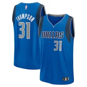 Pratico Klay Thompson Dallas Mavericks Youth Fast Break Replica Player Jersey Icon Edition Blue