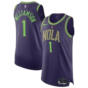 Magnifico Zion Williamson New Orleans Pelicans Nike 2024/25 Authentic Player Jersey City Edition Purple