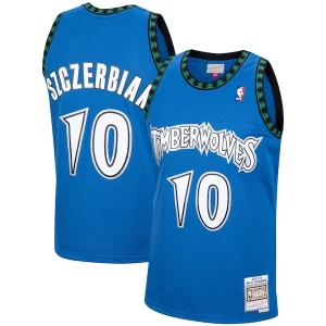 Elegante Carino Wally Szczerbiak Minnesota Timberwolves 2001/02 Hardwood Classics Swingman Jersey Blue