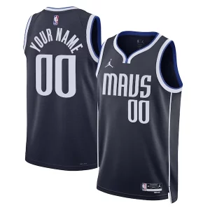 Meraviglioso Dallas Mavericks Jordan Brand Unisex 2022/23 Swingman Custom Jersey Statement Edition Navy