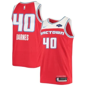 Pratico Harrison Barnes Sacramento Kings Nike Swingman Jersey Red