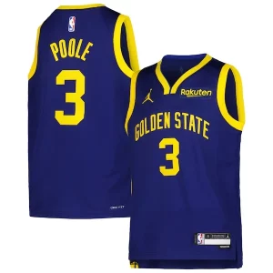 Classico Ottimo Jordan Poole Golden State Warriors Youth 2022/23 Swingman Jersey Navy Statement Edition