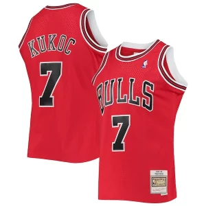 Eccezionale Toni Kukoc Chicago Bulls 1997/98 Hardwood Classics Swingman Jersey Red
