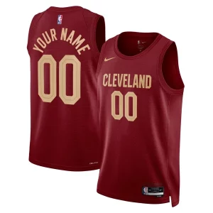 Classico Comodo Cleveland Cavaliers Nike Unisex Swingman Custom Jersey Burgundy Icon Edition